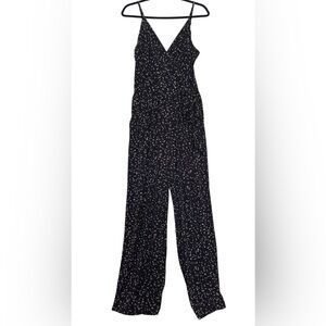 Kaileigh Speckled Black and White Jumpsuit